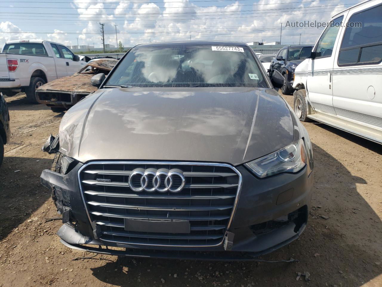 2016 Audi A3 Premium Gray vin: WAUB8GFF1G1035248