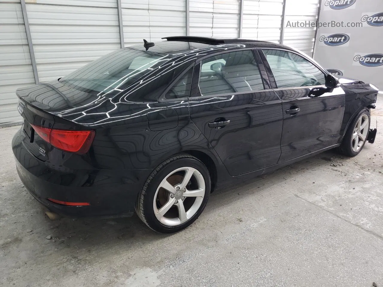 2016 Audi A3 Premium Черный vin: WAUB8GFF1G1039865