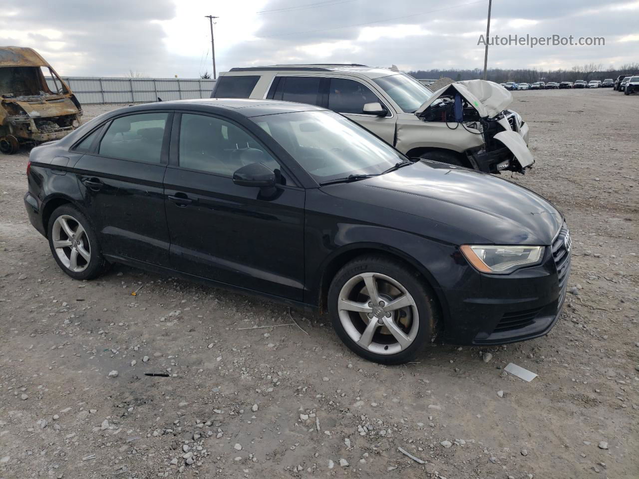 2016 Audi A3 Premium Black vin: WAUB8GFF1G1049618