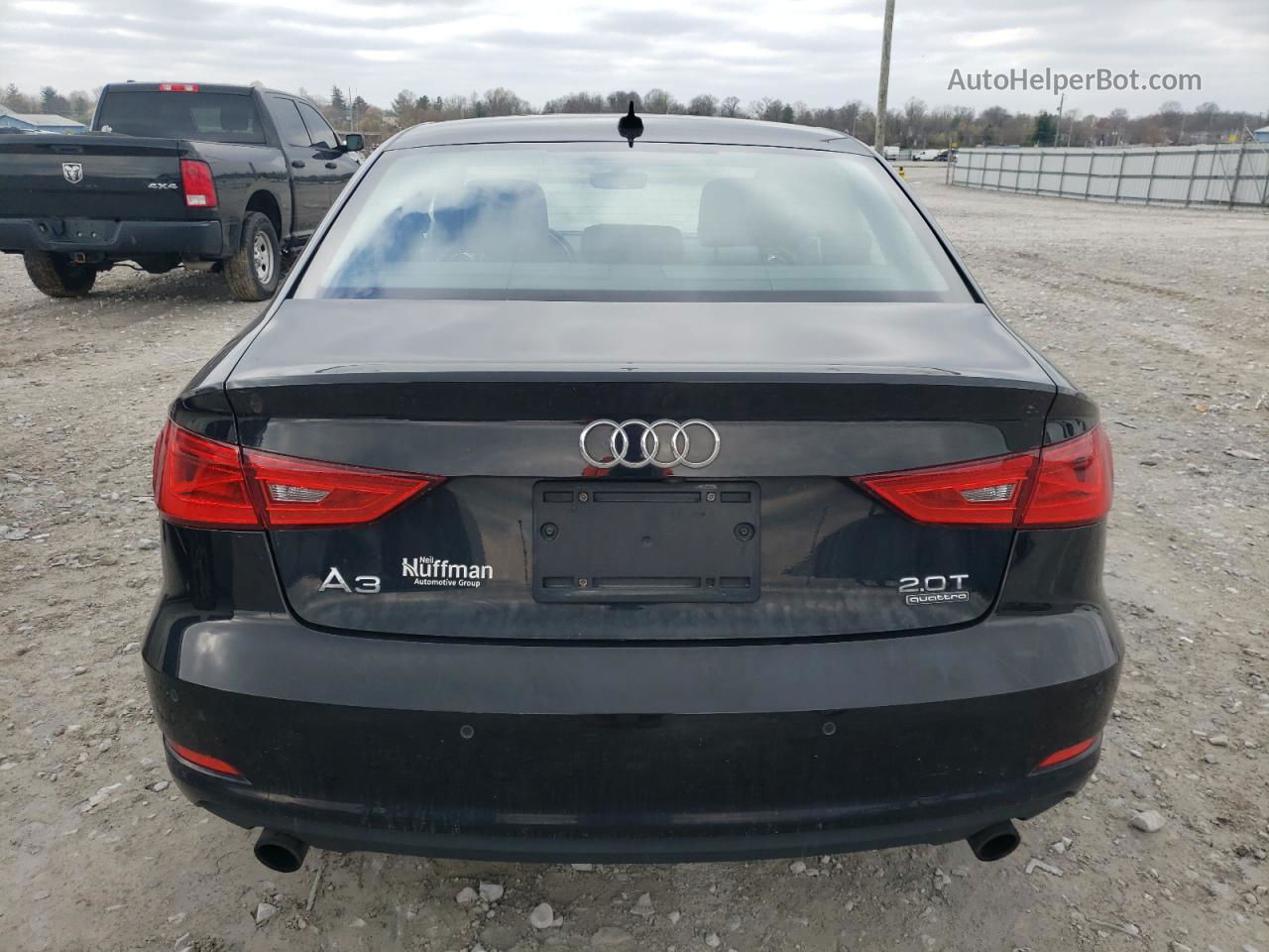 2016 Audi A3 Premium Черный vin: WAUB8GFF1G1049618