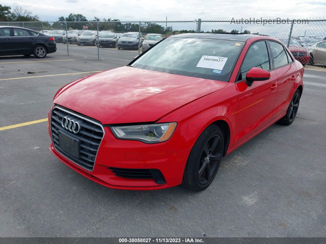 2016 Audi A3 2.0t Premium Red vin: WAUB8GFF1G1073336