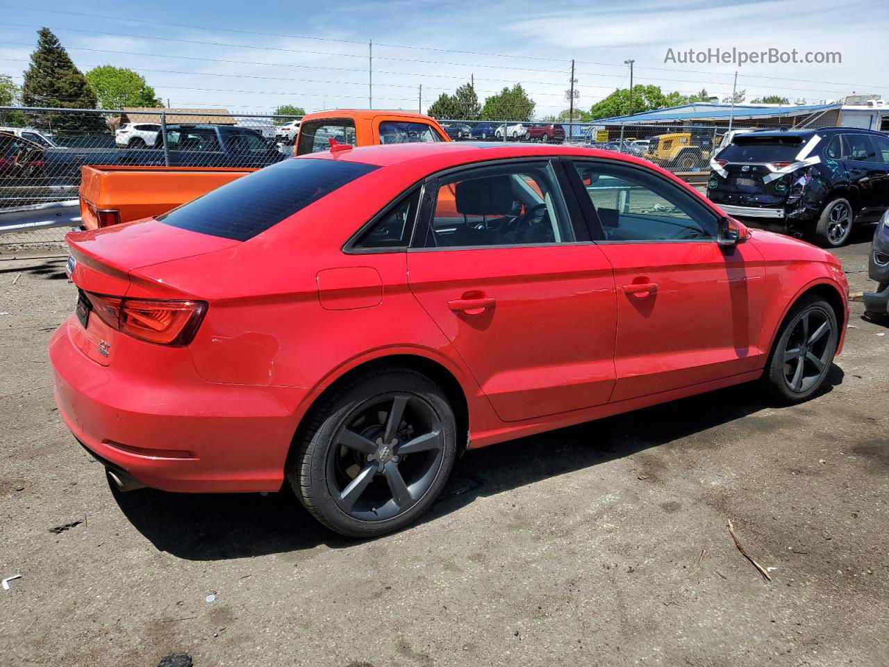 2016 Audi A3 Premium Red vin: WAUB8GFF1G1073336