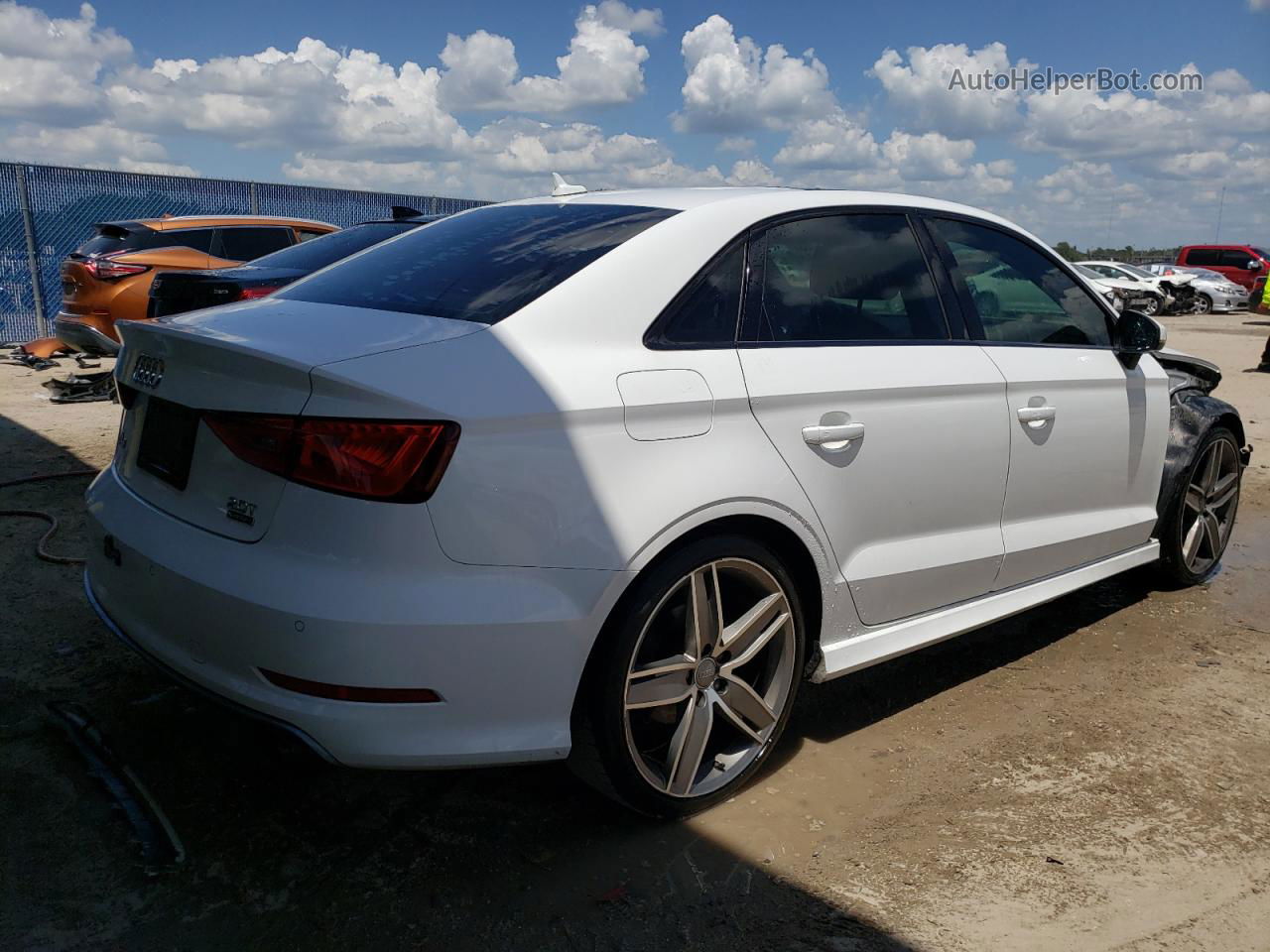 2016 Audi A3 Premium White vin: WAUB8GFF1G1102009