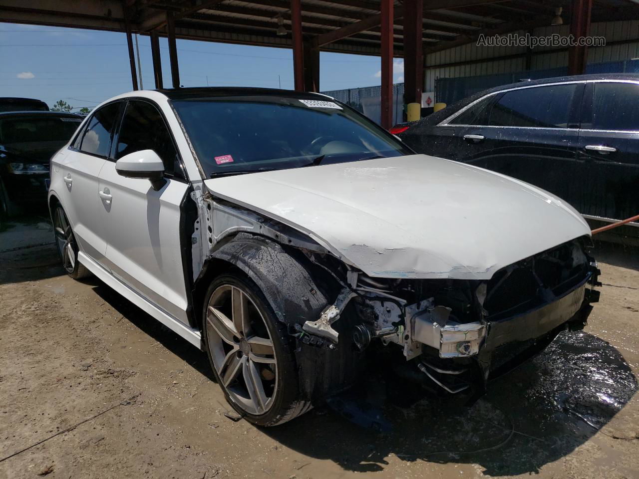 2016 Audi A3 Premium White vin: WAUB8GFF1G1102009