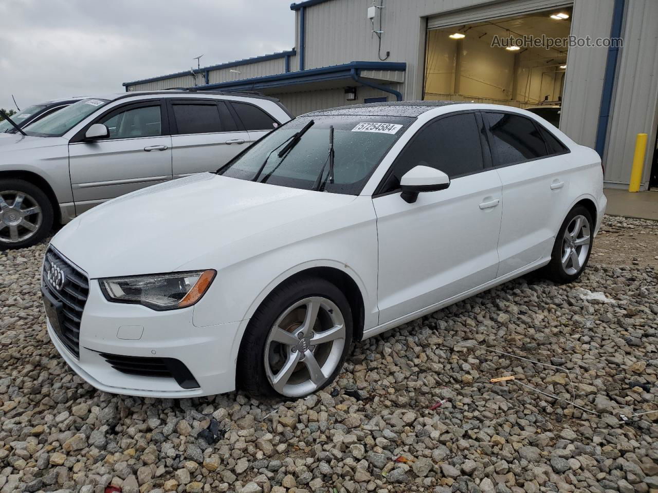 2016 Audi A3 Premium White vin: WAUB8GFF2G1007099