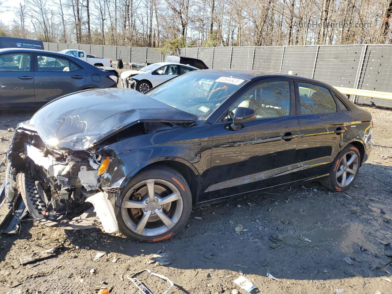 2016 Audi A3 Premium Black vin: WAUB8GFF3G1019388