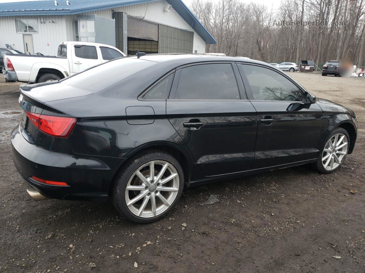 2016 Audi A3 Premium Черный vin: WAUB8GFF3G1069580