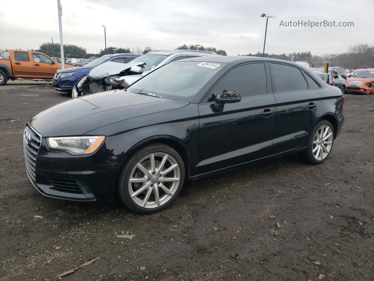 2016 Audi A3 Premium Черный vin: WAUB8GFF3G1069580