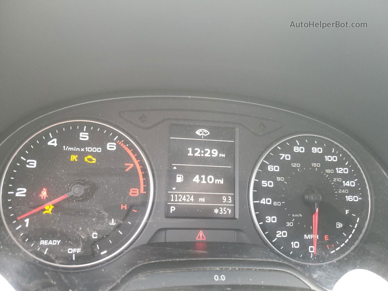 2016 Audi A3 Premium Синий vin: WAUB8GFF3G1093989