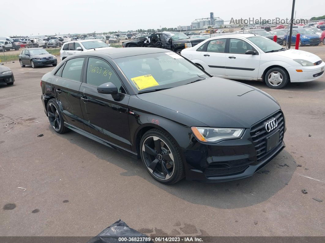 2016 Audi A3 2.0t Premium Черный vin: WAUB8GFF3G1097623