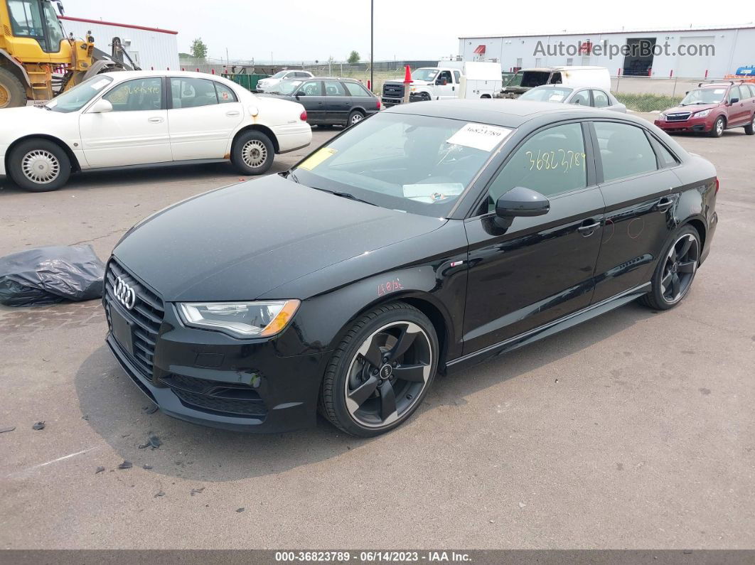 2016 Audi A3 2.0t Premium Черный vin: WAUB8GFF3G1097623