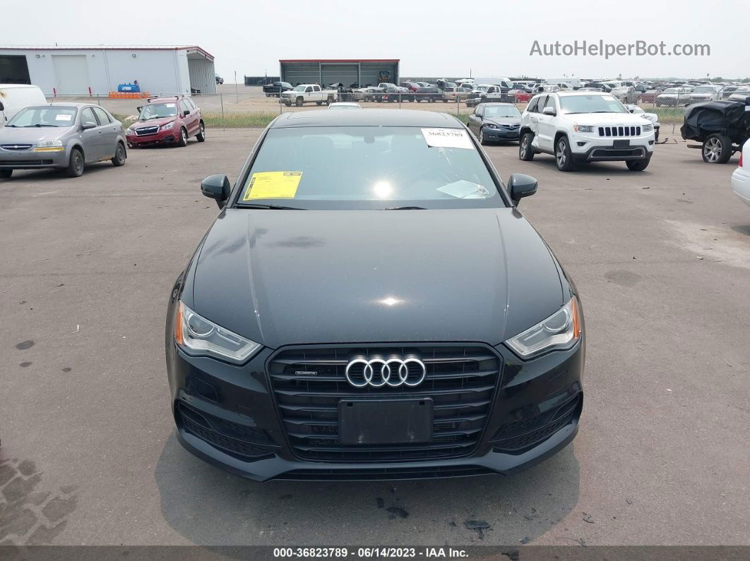 2016 Audi A3 2.0t Premium Черный vin: WAUB8GFF3G1097623