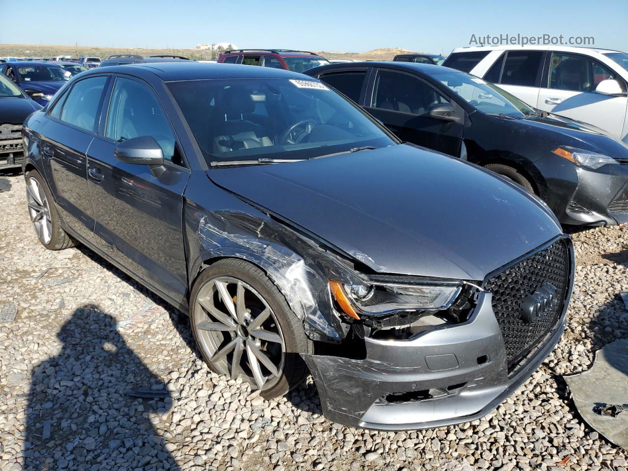 2016 Audi A3 Premium Gray vin: WAUB8GFF4G1026981