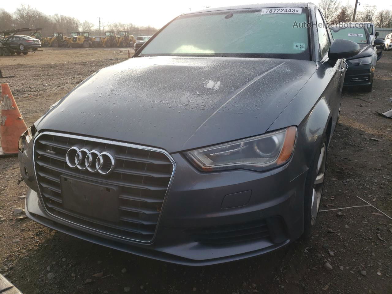 2016 Audi A3 Premium Gray vin: WAUB8GFF4G1045322