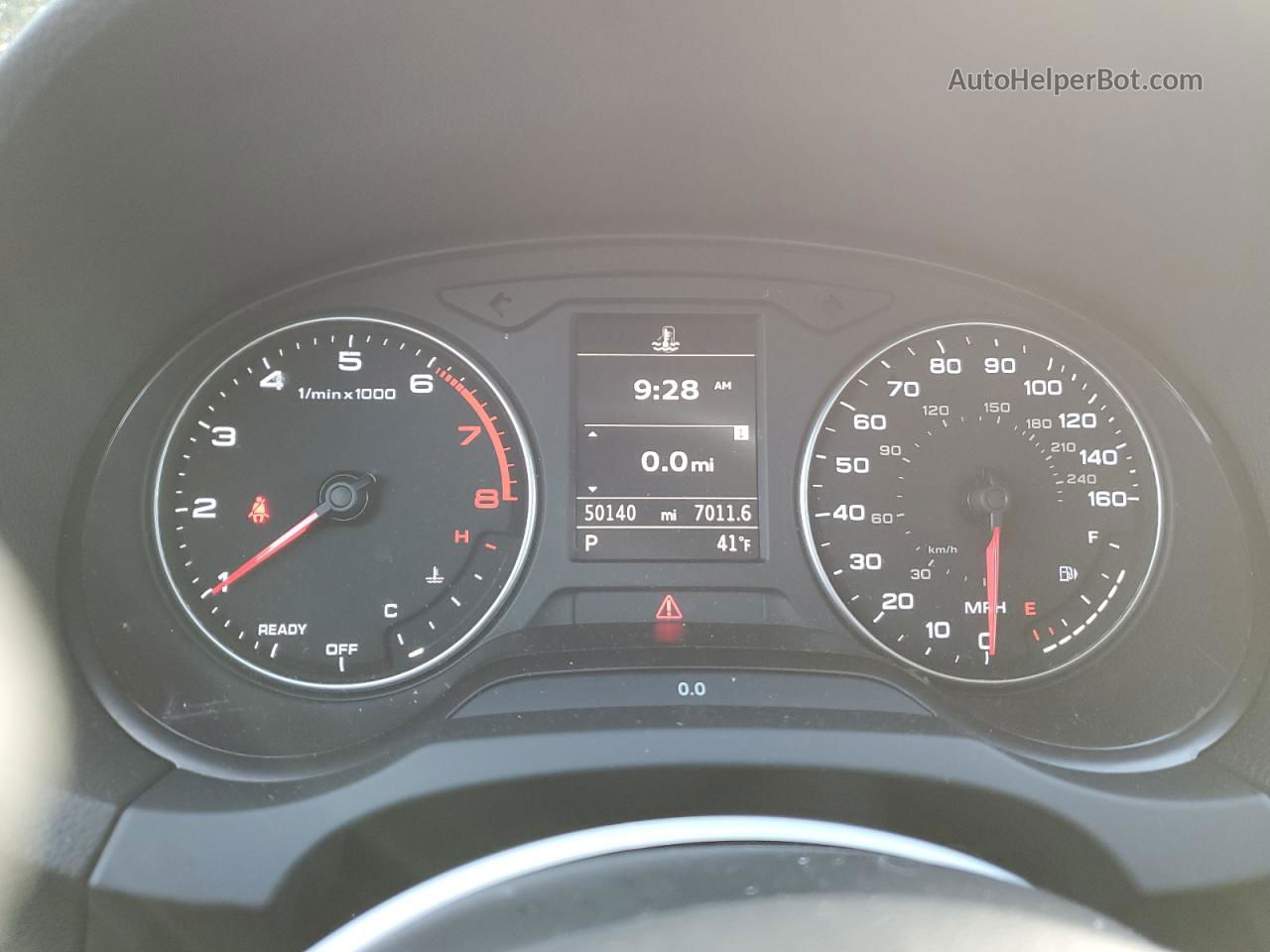 2016 Audi A3 Premium Серебряный vin: WAUB8GFF4G1046955