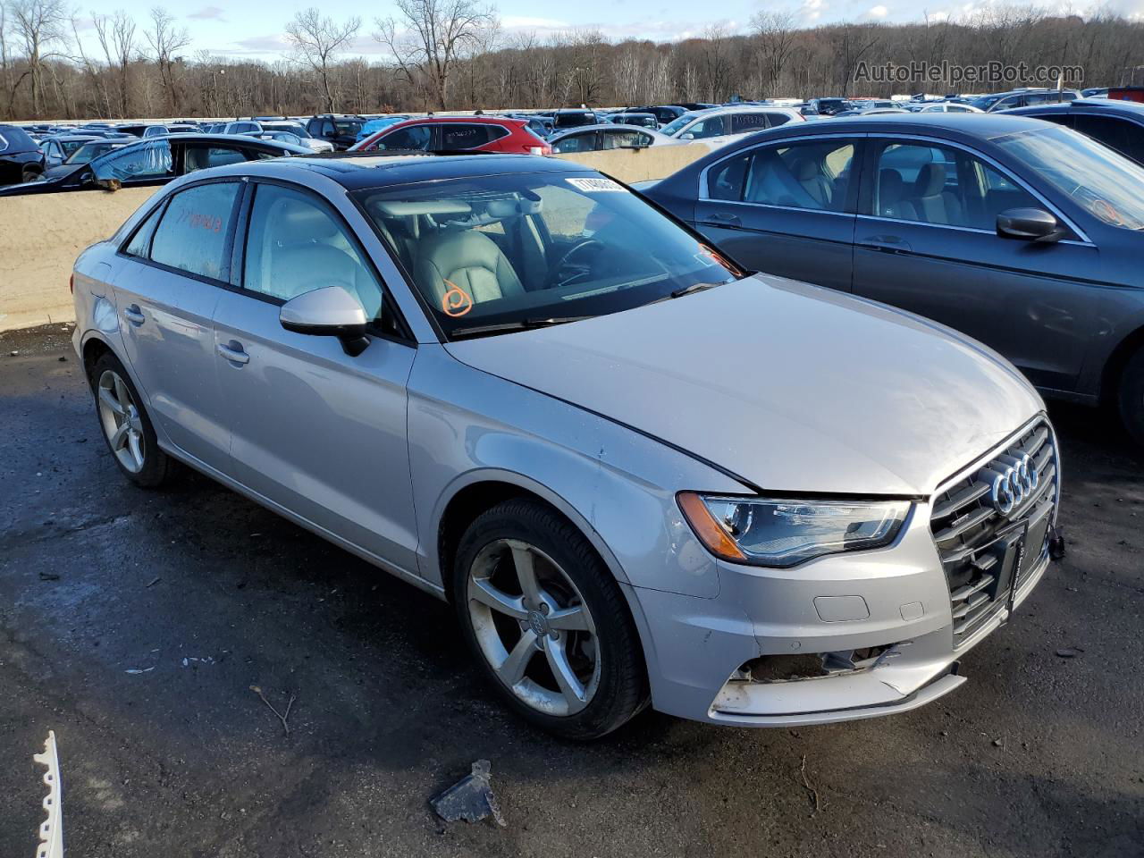 2016 Audi A3 Premium Gray vin: WAUB8GFF4G1062119