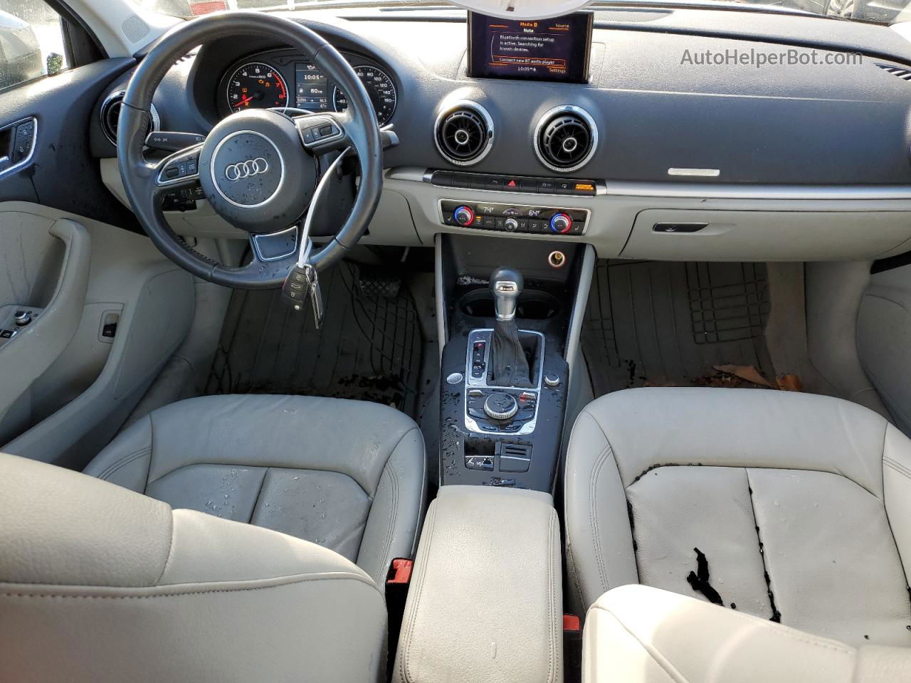 2016 Audi A3 Premium Серый vin: WAUB8GFF4G1062119