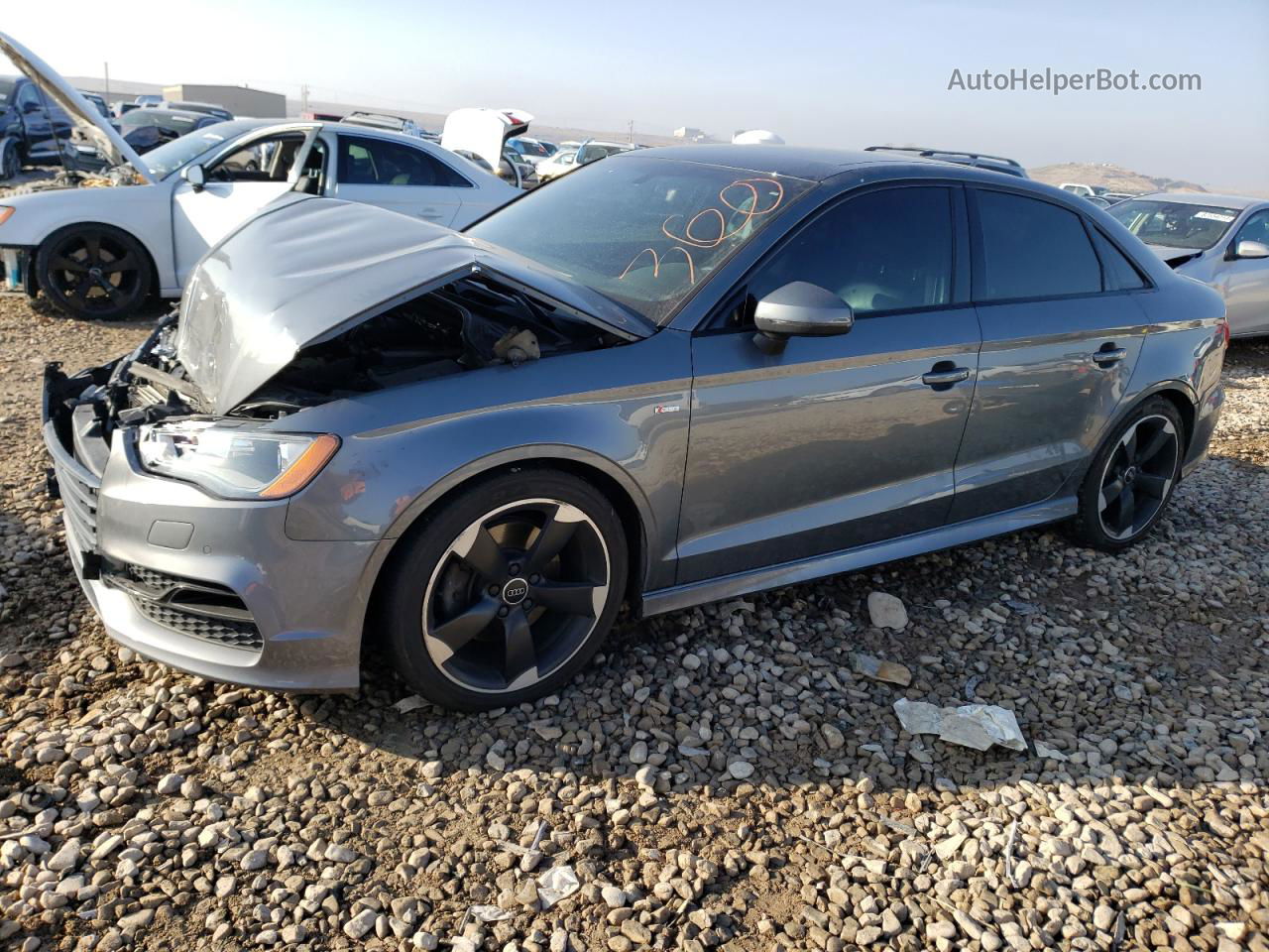 2016 Audi A3 Premium Gray vin: WAUB8GFF5G1109853