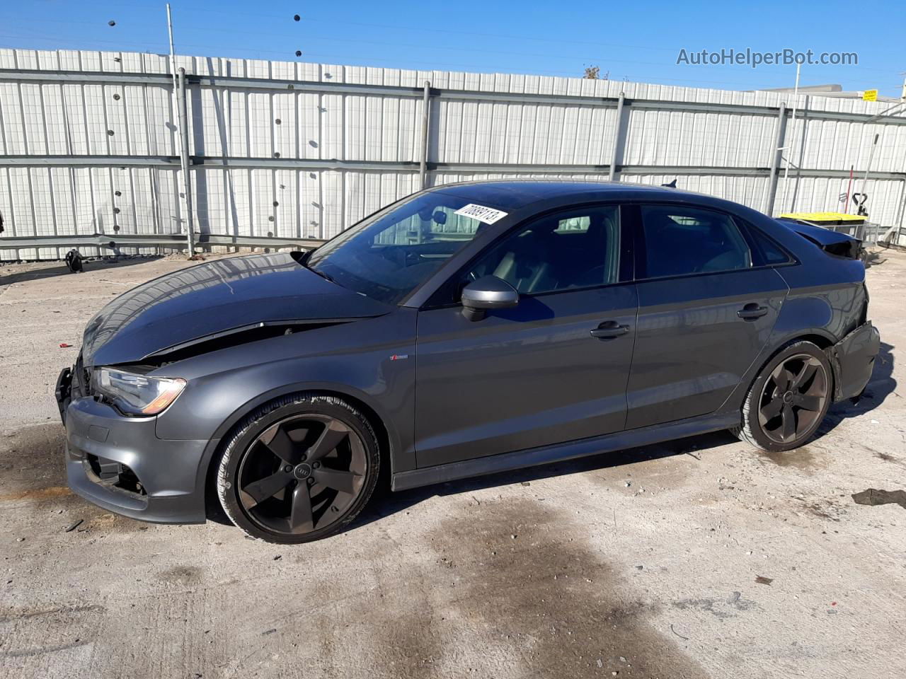 2016 Audi A3 Premium Charcoal vin: WAUB8GFF5G1111439