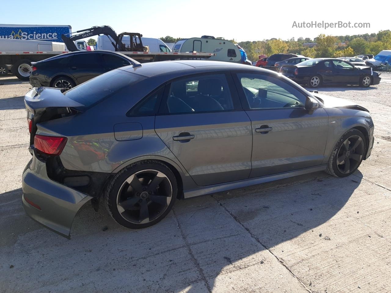 2016 Audi A3 Premium Charcoal vin: WAUB8GFF5G1111439