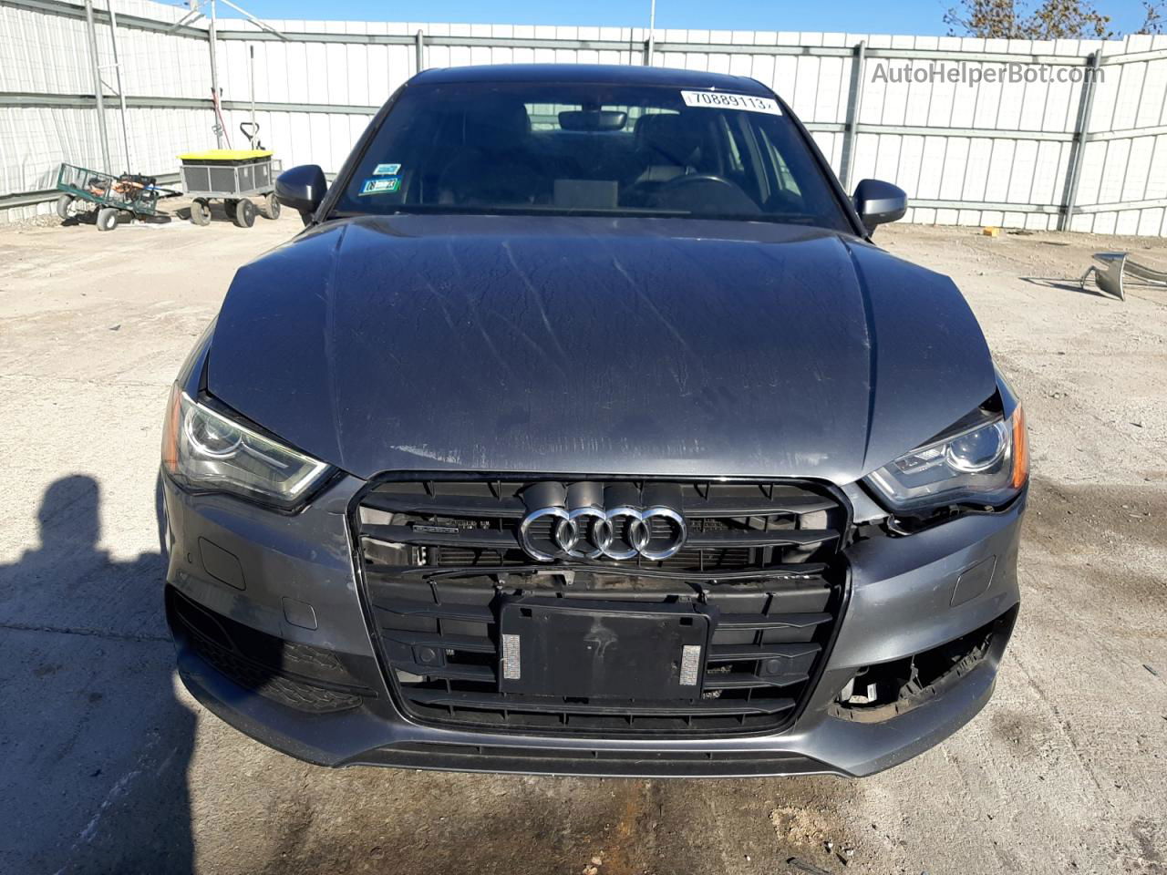 2016 Audi A3 Premium Charcoal vin: WAUB8GFF5G1111439