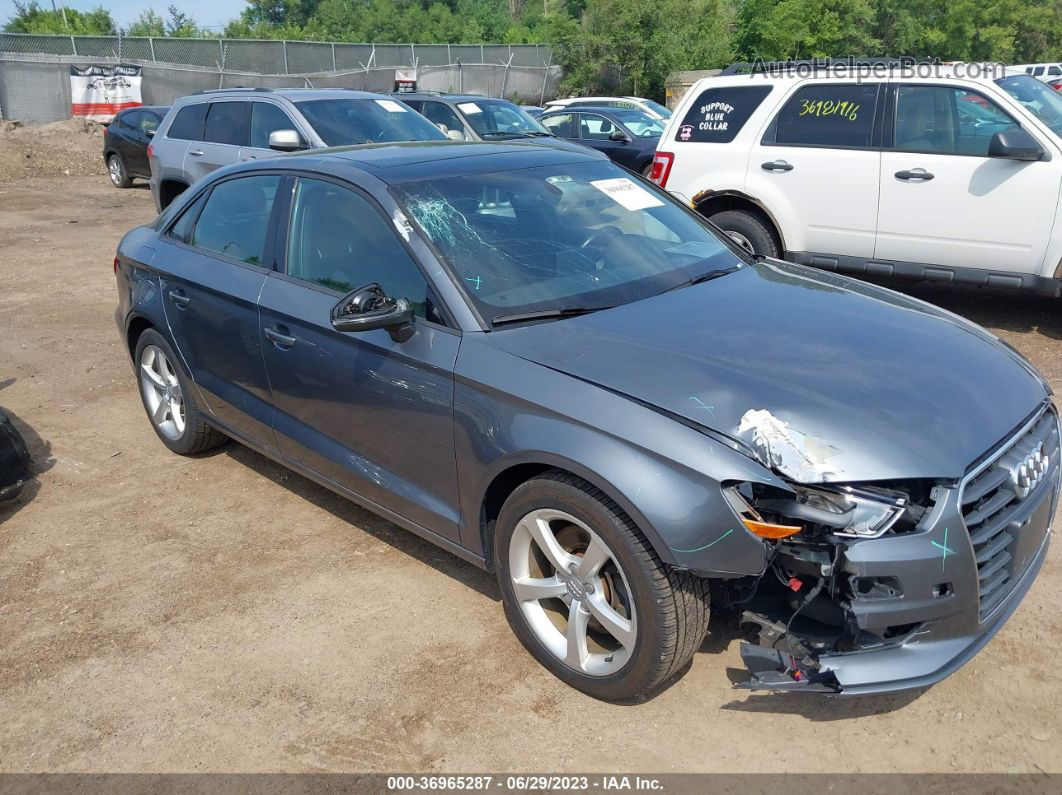 2016 Audi A3 2.0t Premium Gray vin: WAUB8GFF6G1033494