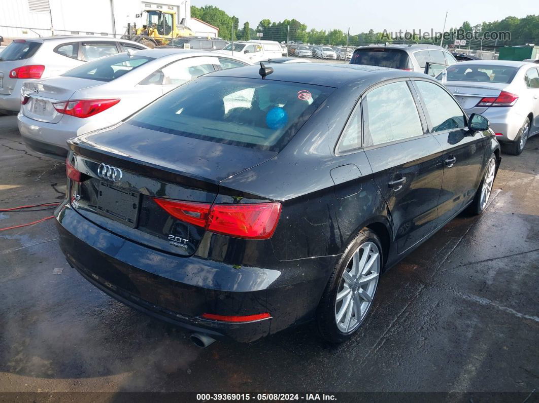 2016 Audi A3 2.0t Premium Black vin: WAUB8GFF6G1065359