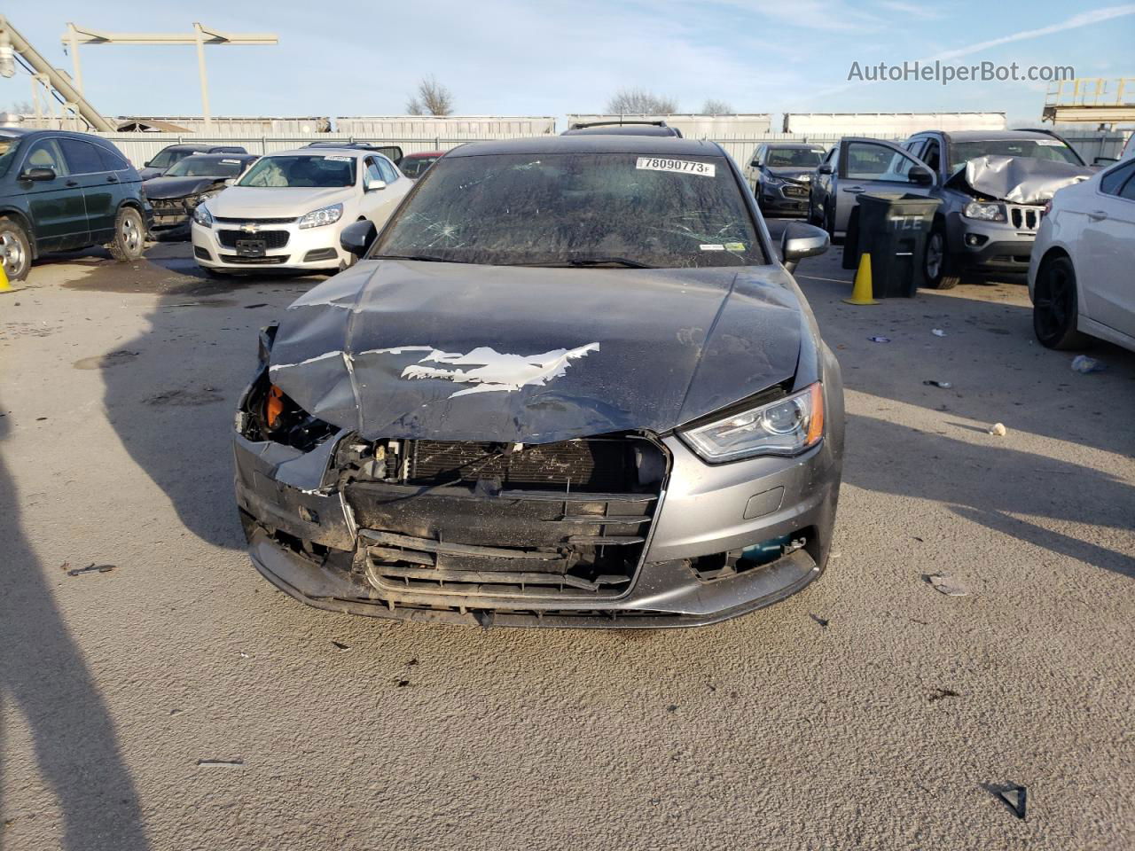 2016 Audi A3 Premium Gray vin: WAUB8GFF6G1118139