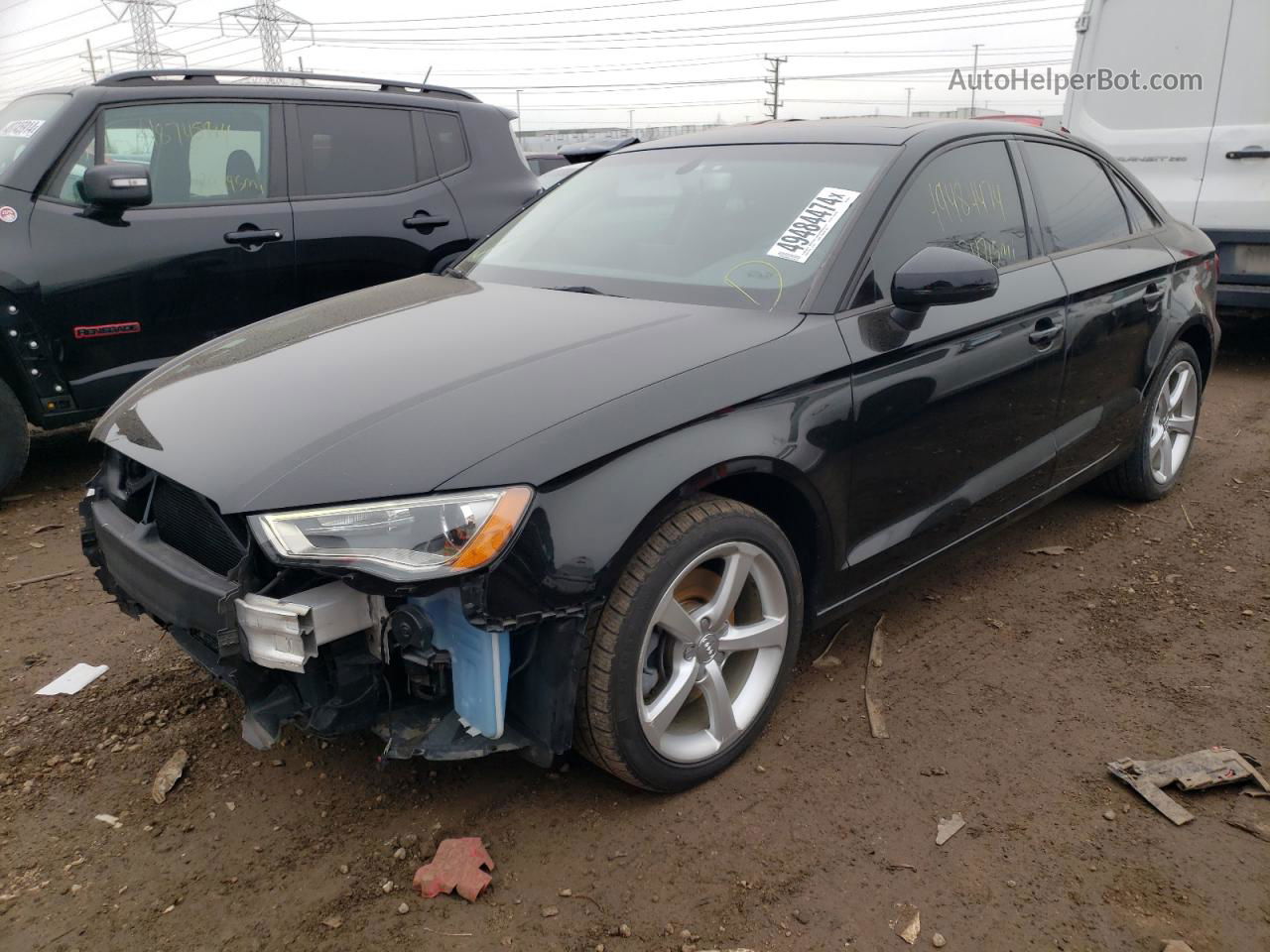 2016 Audi A3 Premium Black vin: WAUB8GFF7G1004876