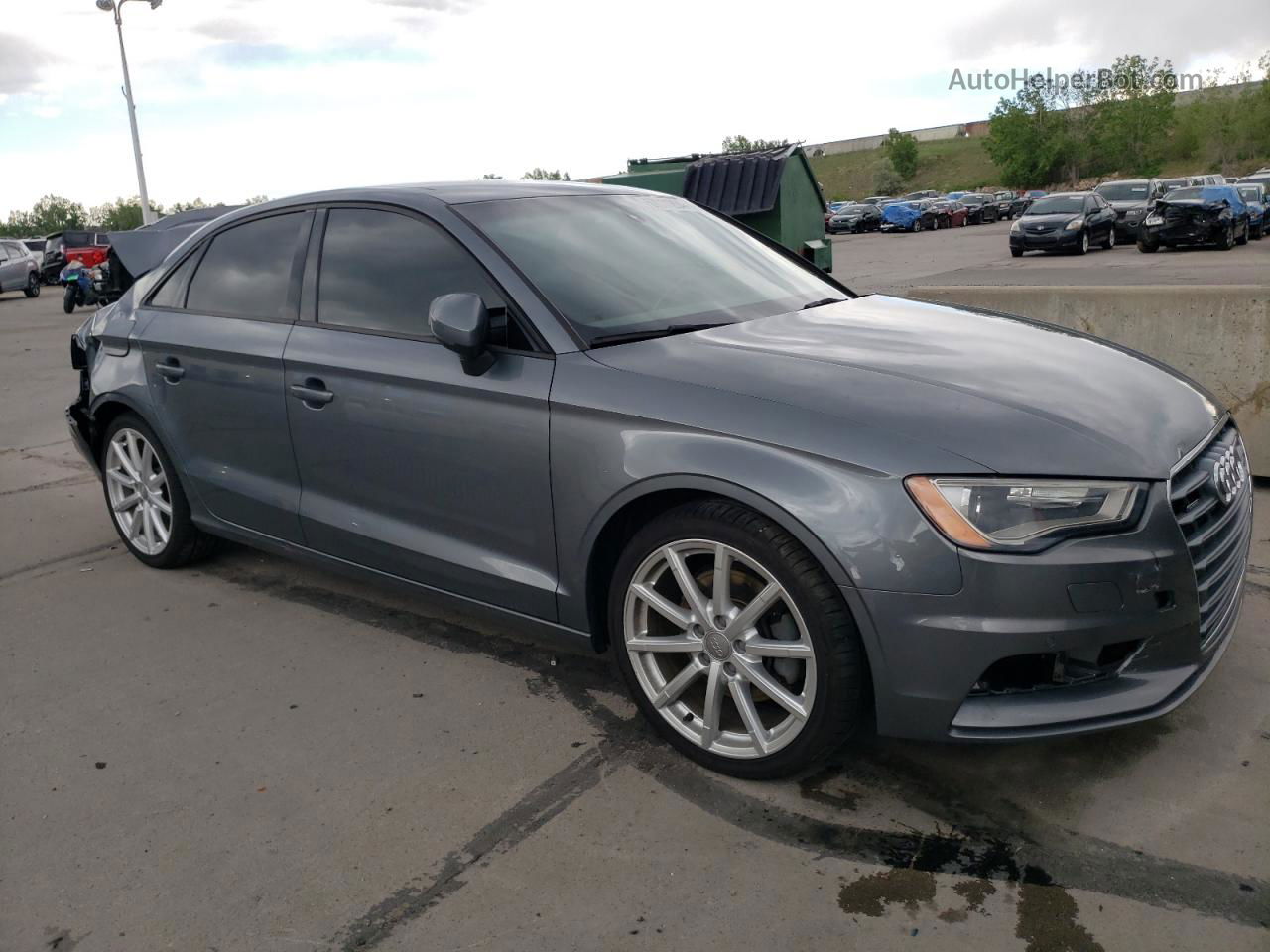 2016 Audi A3 Premium Серый vin: WAUB8GFF7G1006658