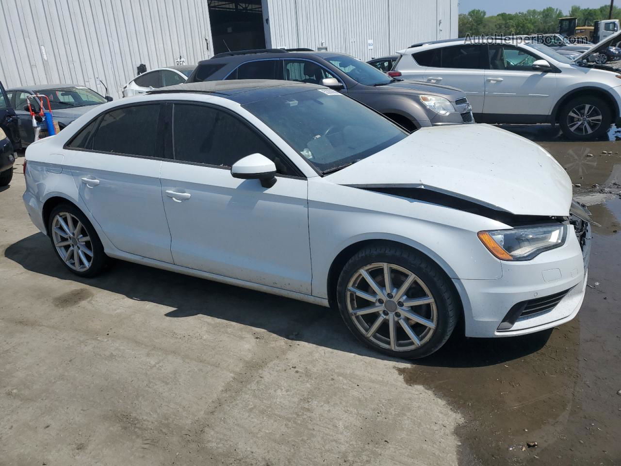 2016 Audi A3 Premium White vin: WAUB8GFF7G1027803