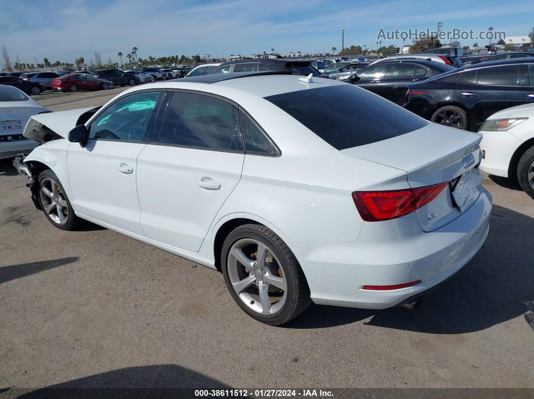 2016 Audi A3 2.0t Premium White vin: WAUB8GFF7G1041989