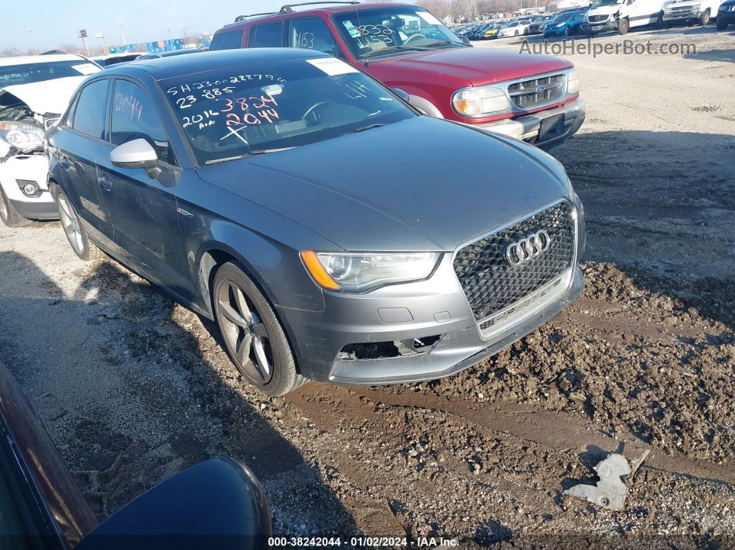 2016 Audi A3 2.0t Premium Gray vin: WAUB8GFF7G1053107