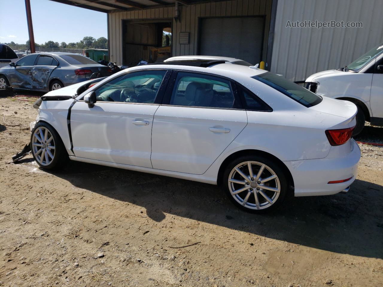 2016 Audi A3 Premium White vin: WAUB8GFF7G1056766