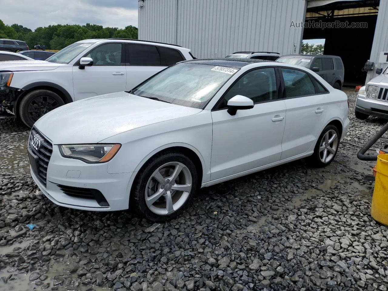 2016 Audi A3 Premium White vin: WAUB8GFF7G1077584