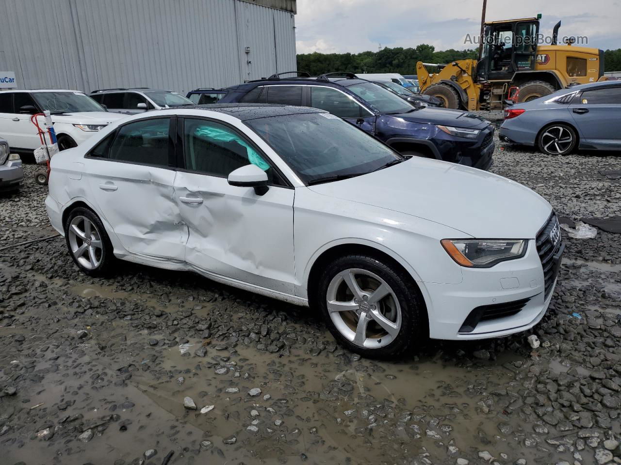 2016 Audi A3 Premium White vin: WAUB8GFF7G1077584