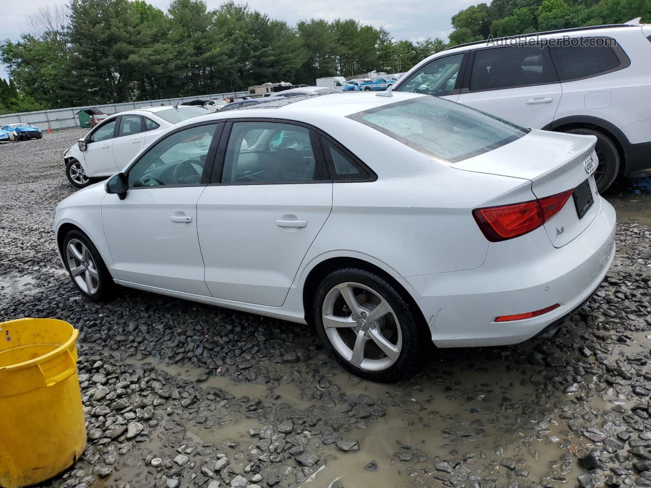 2016 Audi A3 Premium White vin: WAUB8GFF7G1077584