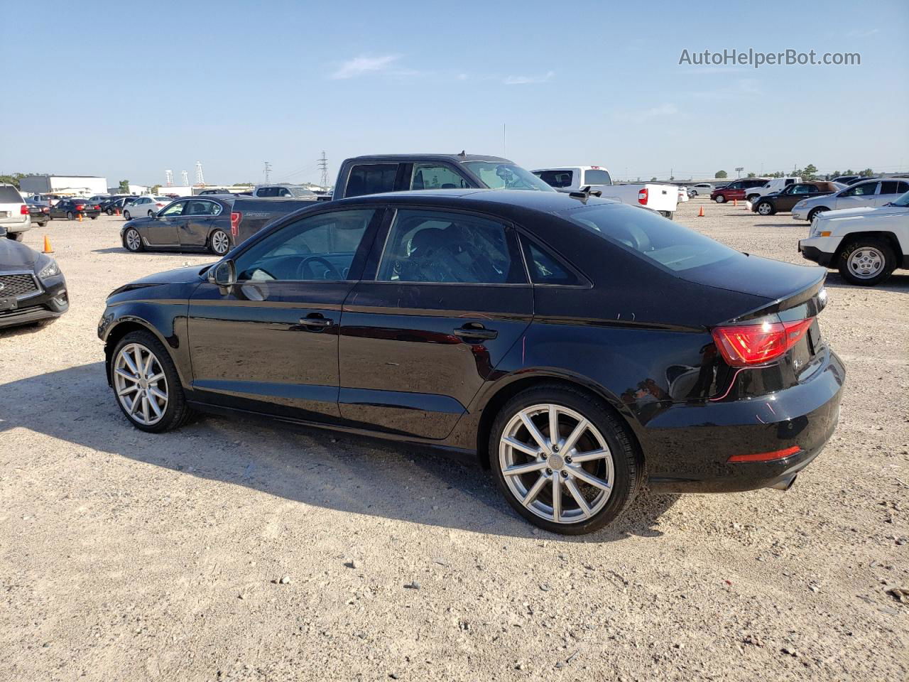 2016 Audi A3 Premium Черный vin: WAUB8GFF7G1096362