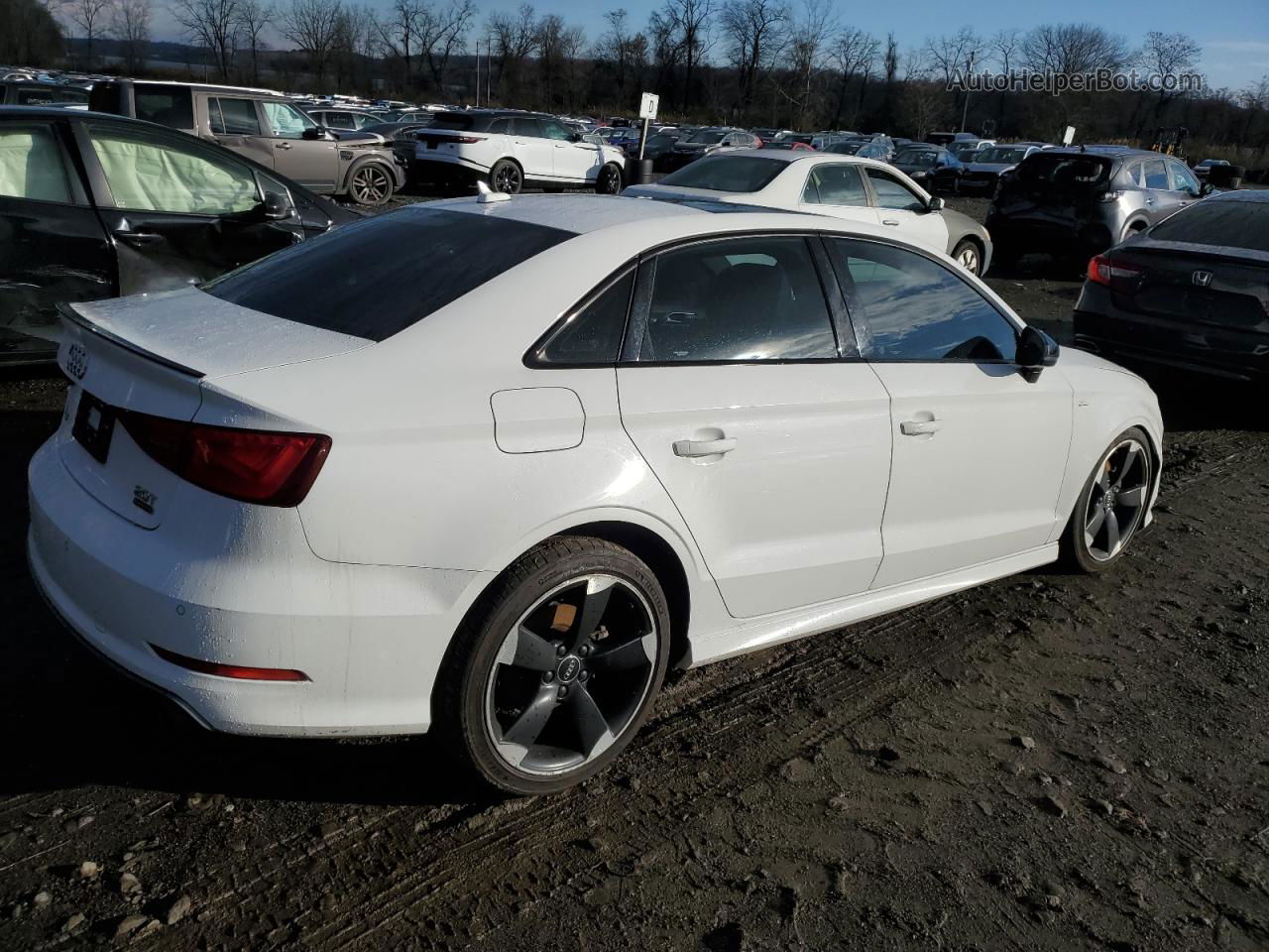 2016 Audi A3 Premium White vin: WAUB8GFF8G1055089