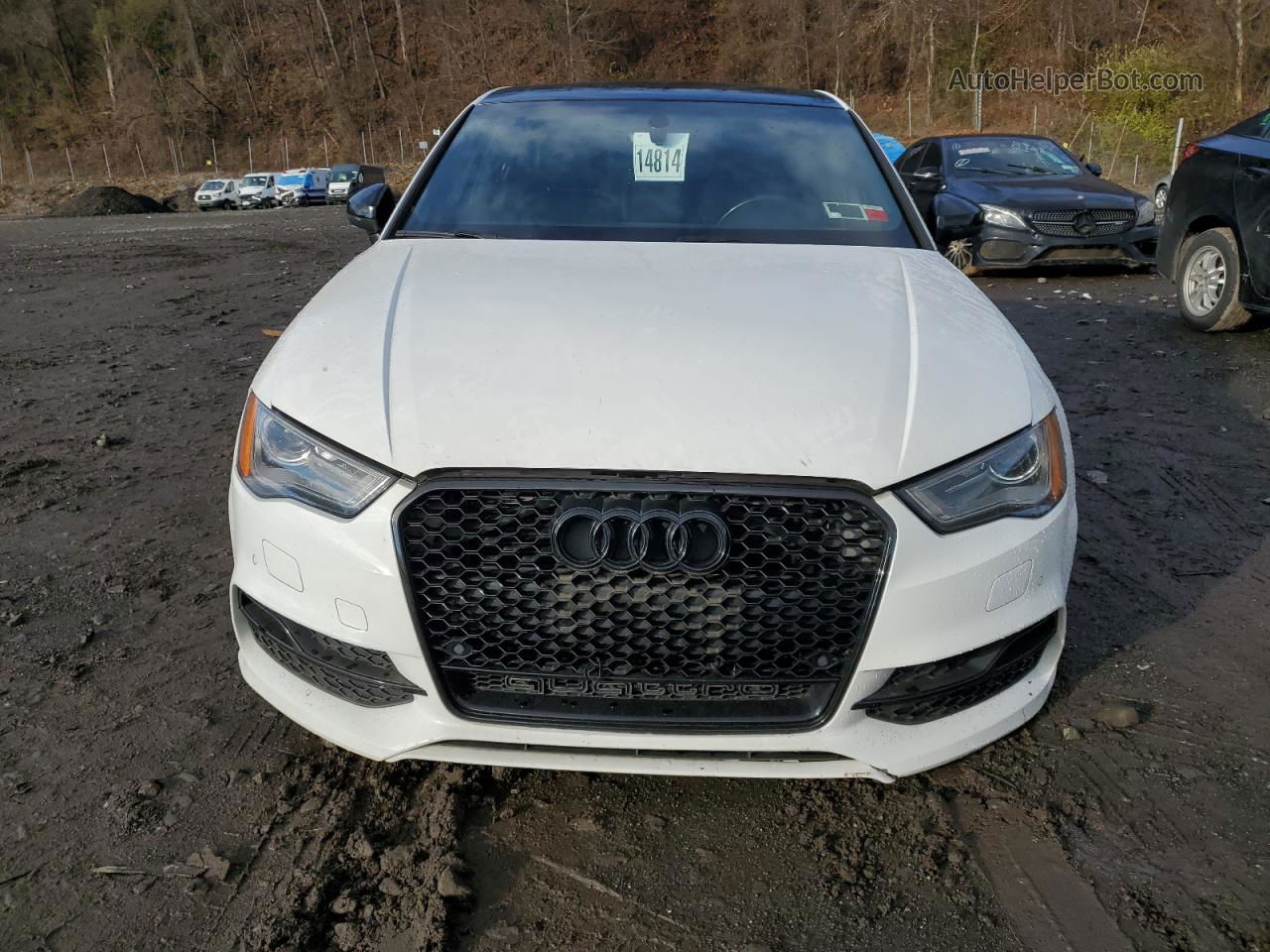 2016 Audi A3 Premium White vin: WAUB8GFF8G1055089