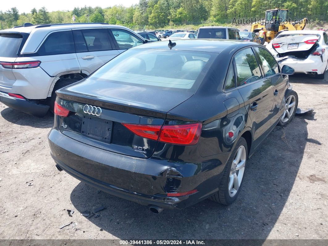 2016 Audi A3 2.0t Premium Black vin: WAUB8GFF9G1039984