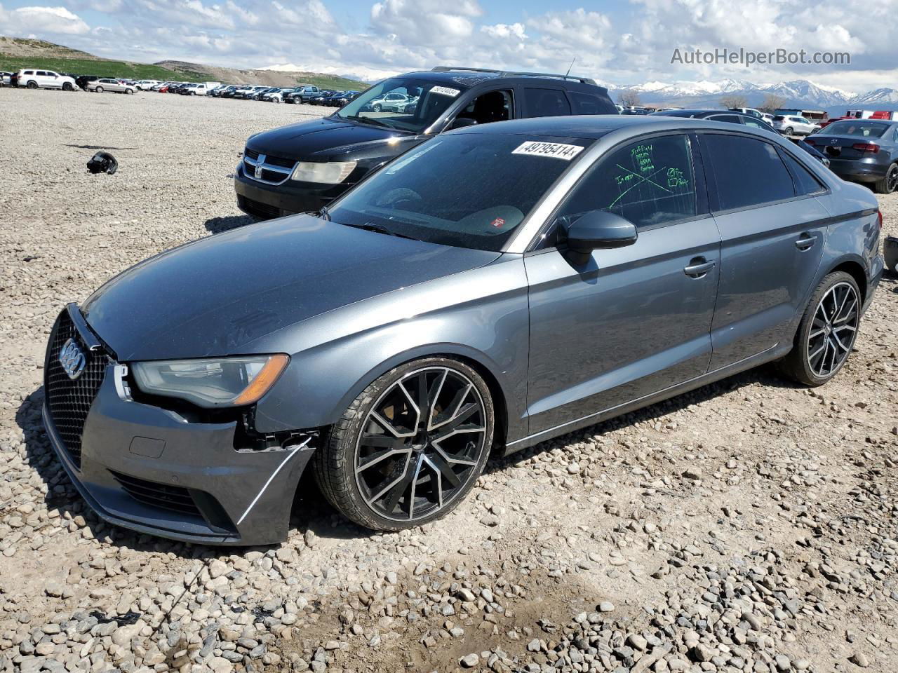 2016 Audi A3 Premium Charcoal vin: WAUB8GFF9G1047227