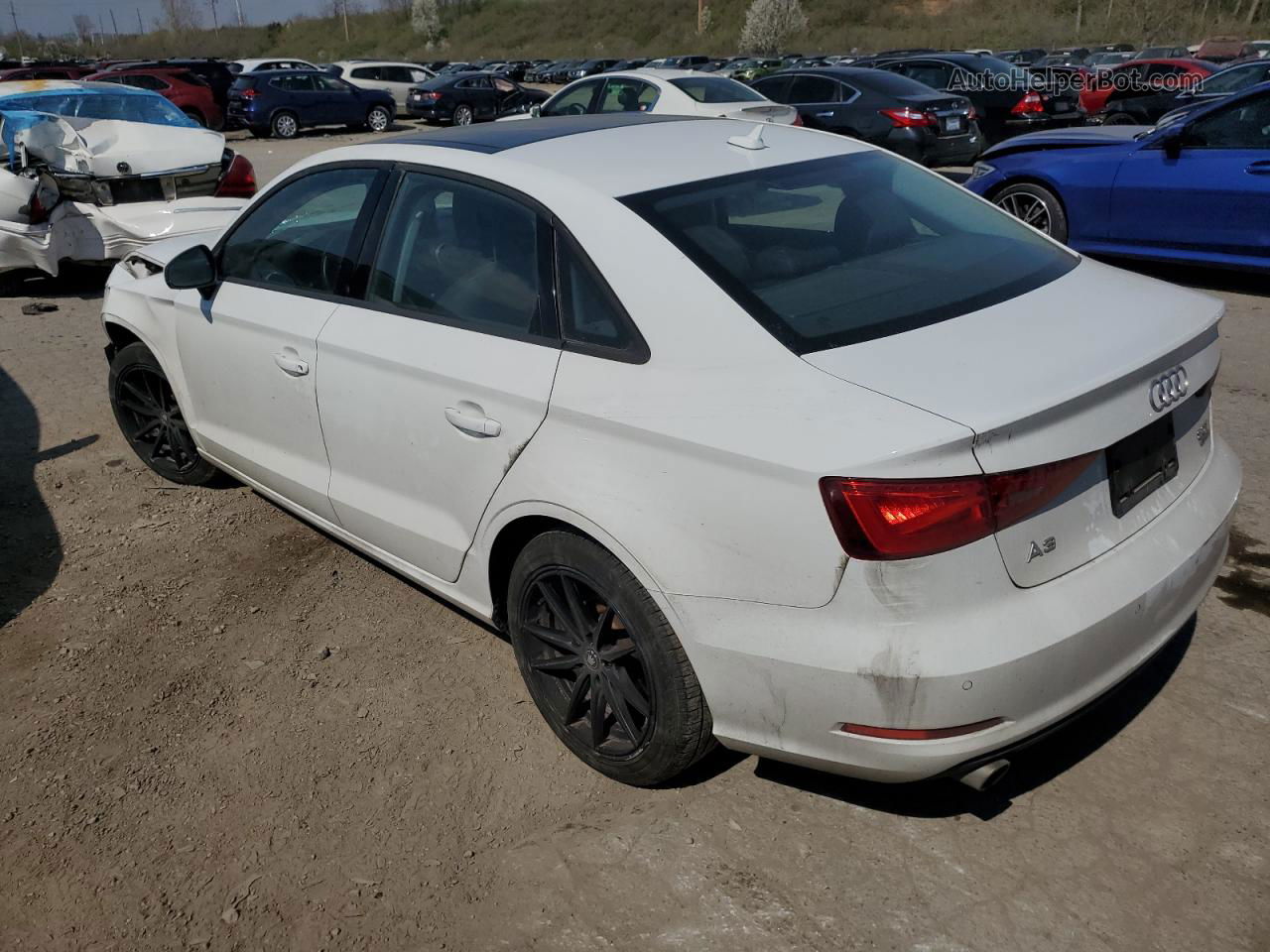 2016 Audi A3 Premium White vin: WAUB8GFFXG1007805