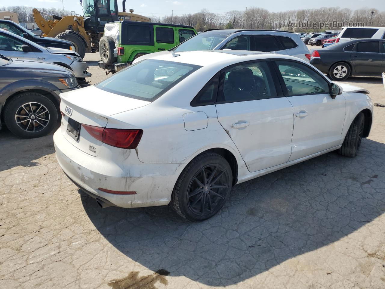 2016 Audi A3 Premium White vin: WAUB8GFFXG1007805