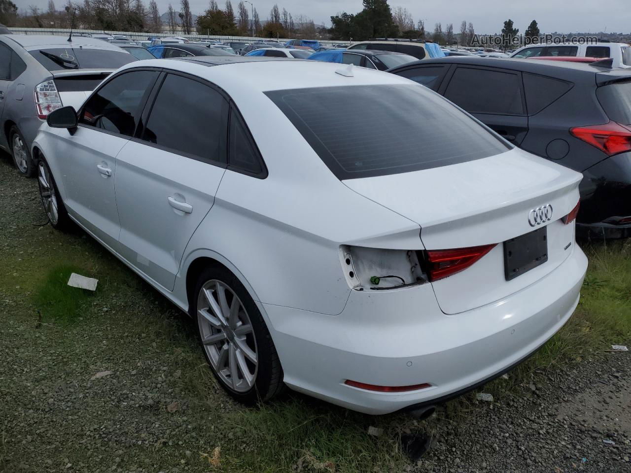 2016 Audi A3 Premium White vin: WAUB8GFFXG1025088