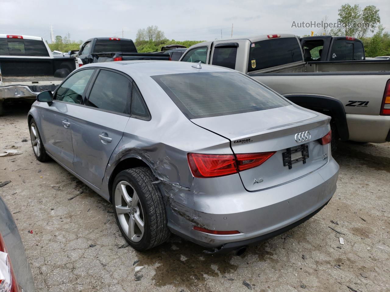 2016 Audi A3 Premium Silver vin: WAUB8GFFXG1063727