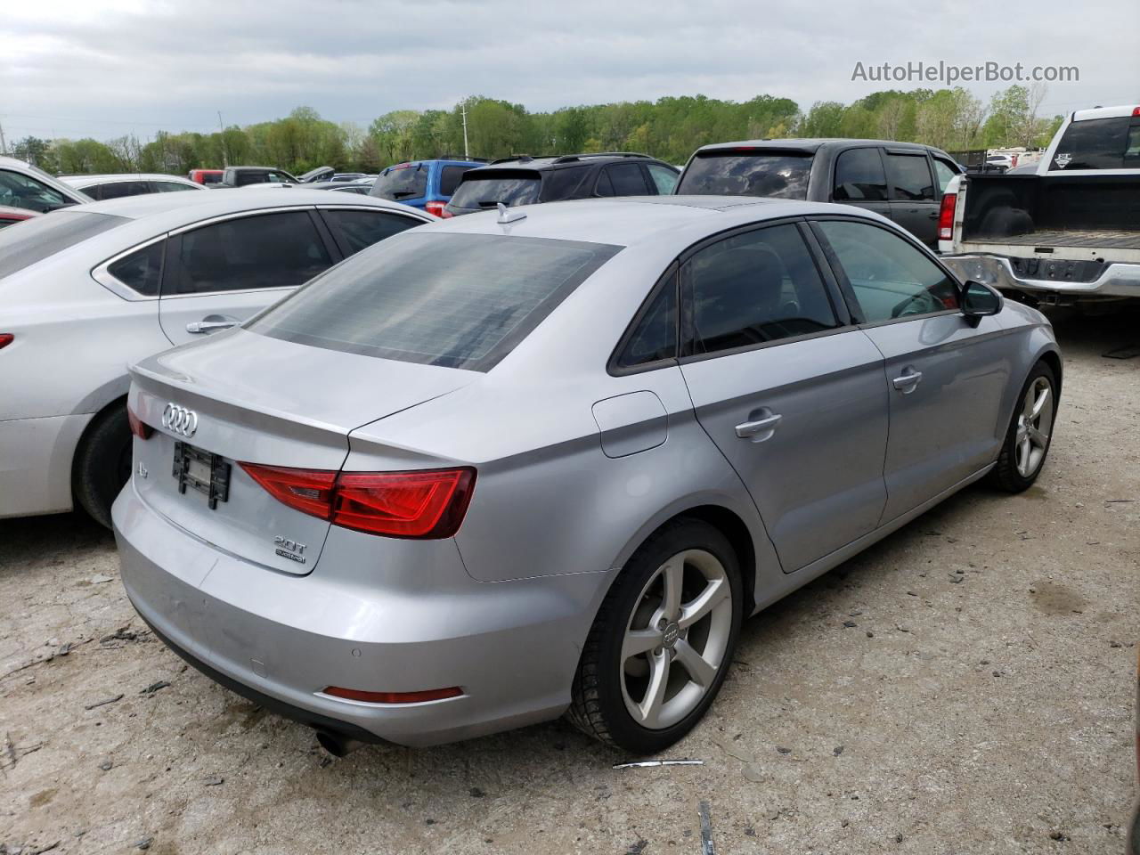 2016 Audi A3 Premium Silver vin: WAUB8GFFXG1063727