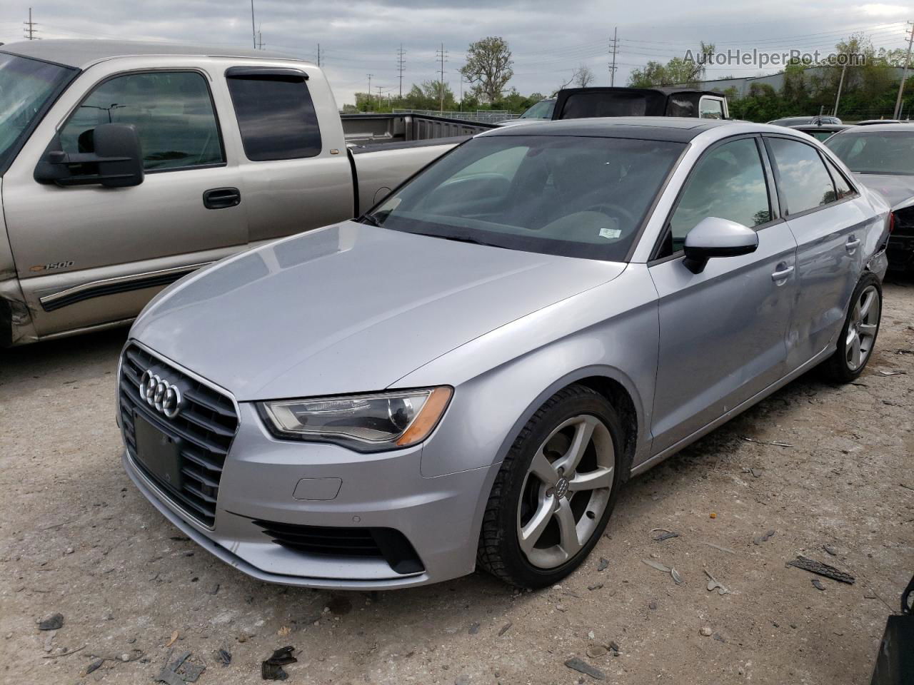 2016 Audi A3 Premium Silver vin: WAUB8GFFXG1063727