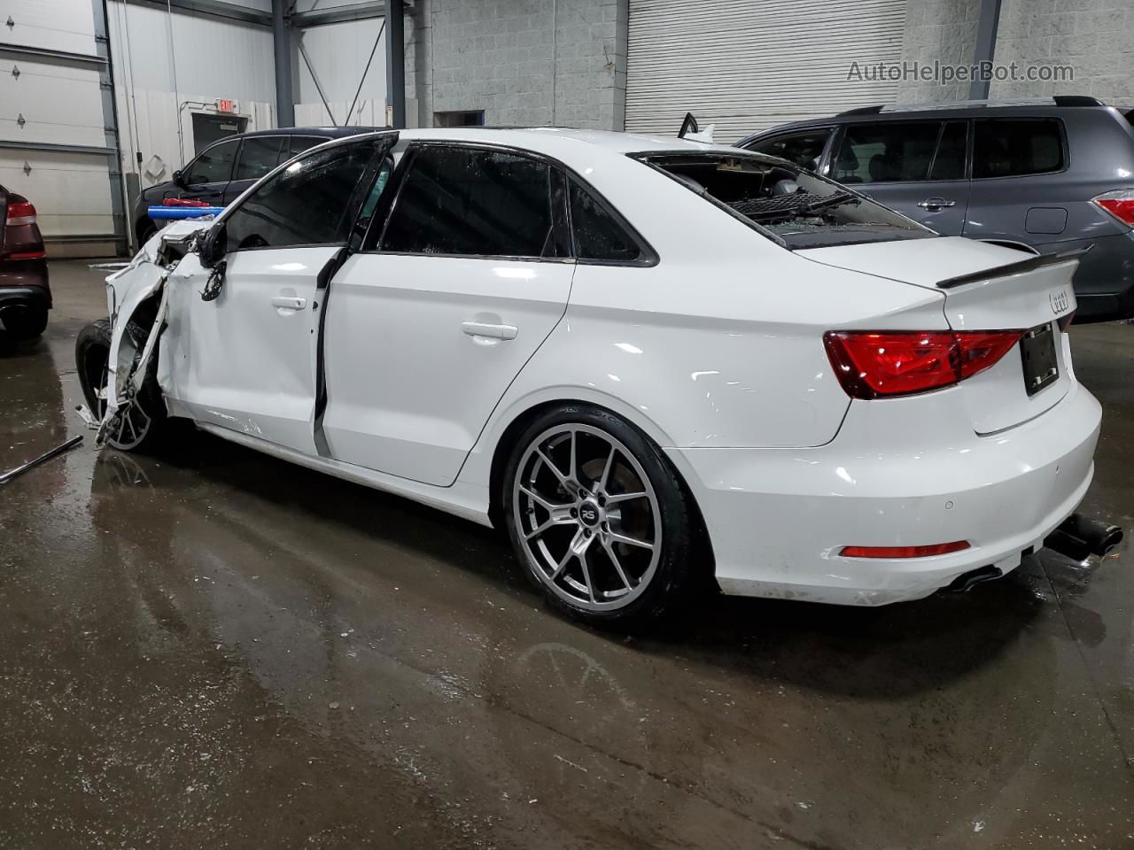 2016 Audi A3 Premium White vin: WAUB8GFFXG1065333