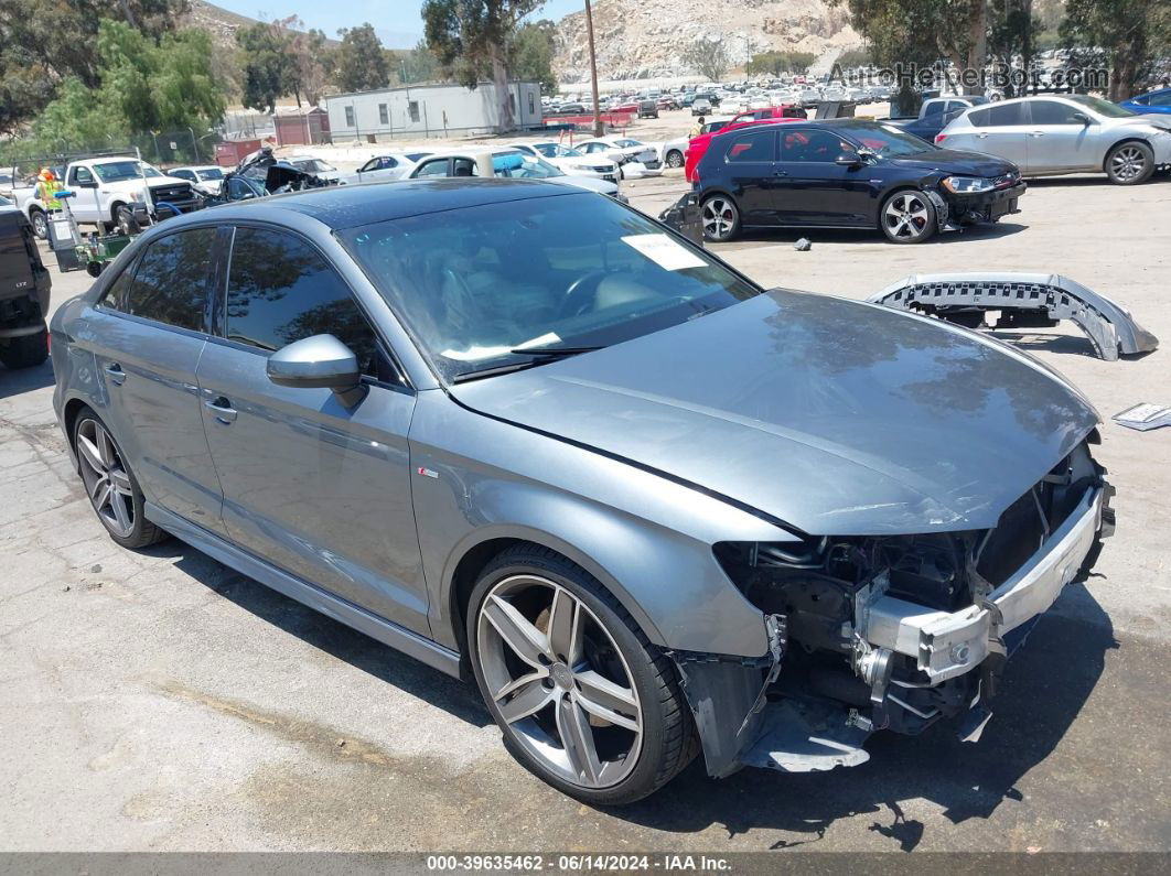 2016 Audi A3 2.0t Premium Gray vin: WAUB8GFFXG1109671